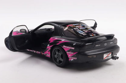 Solido Mazda RX7 (FD3) RS Works Itasha Club 1994 pink/black 1:18 Modell