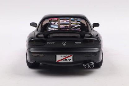 Solido Mazda RX7 (FD3) RS Works Itasha Club 1994 pink/black 1:18 Modell
