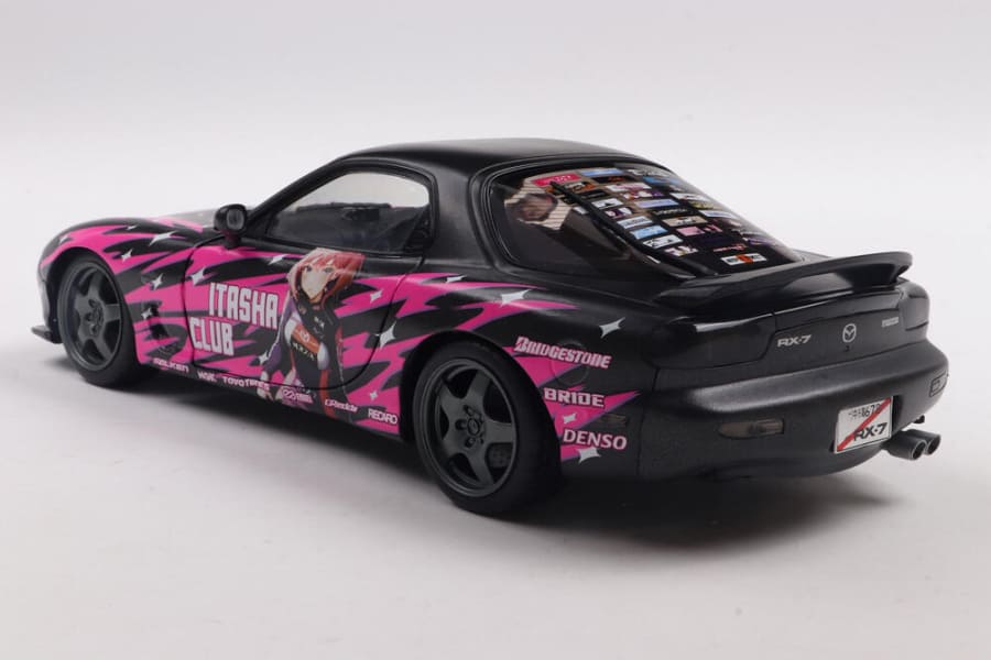 Solido Mazda RX7 (FD3) RS Works Itasha Club 1994 pink/black 1:18 Modell