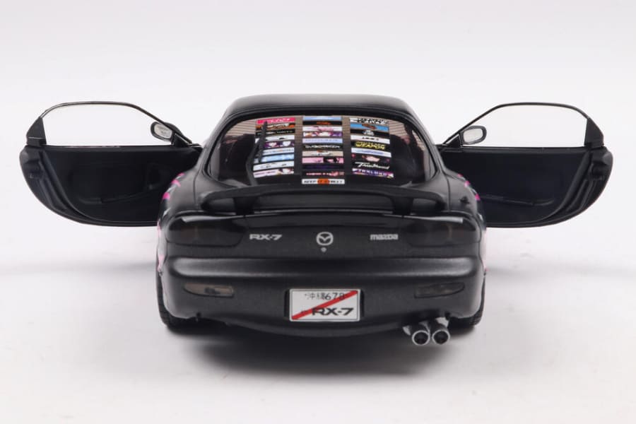 Solido Mazda RX7 (FD3) RS Works Itasha Club 1994 pink/black 1:18 Modell
