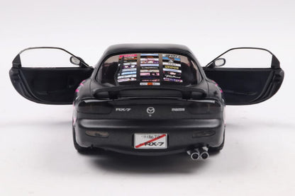 Solido Mazda RX7 (FD3) RS Works Itasha Club 1994 pink/black 1:18 Modell
