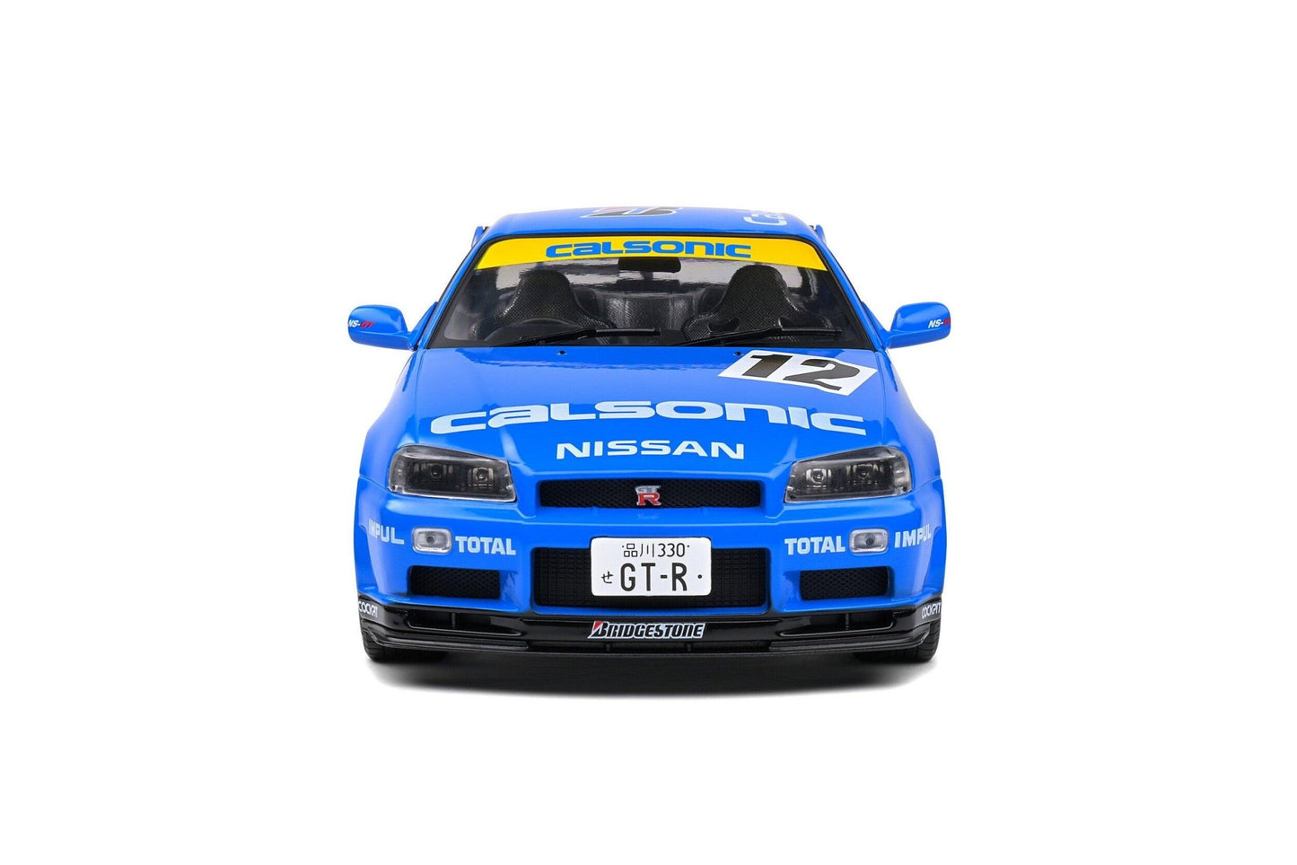 Solido Nissan GT - R (R34) Streetfighter Calsonic Tribute #12 - Blue 1:18 Modell - Artexio