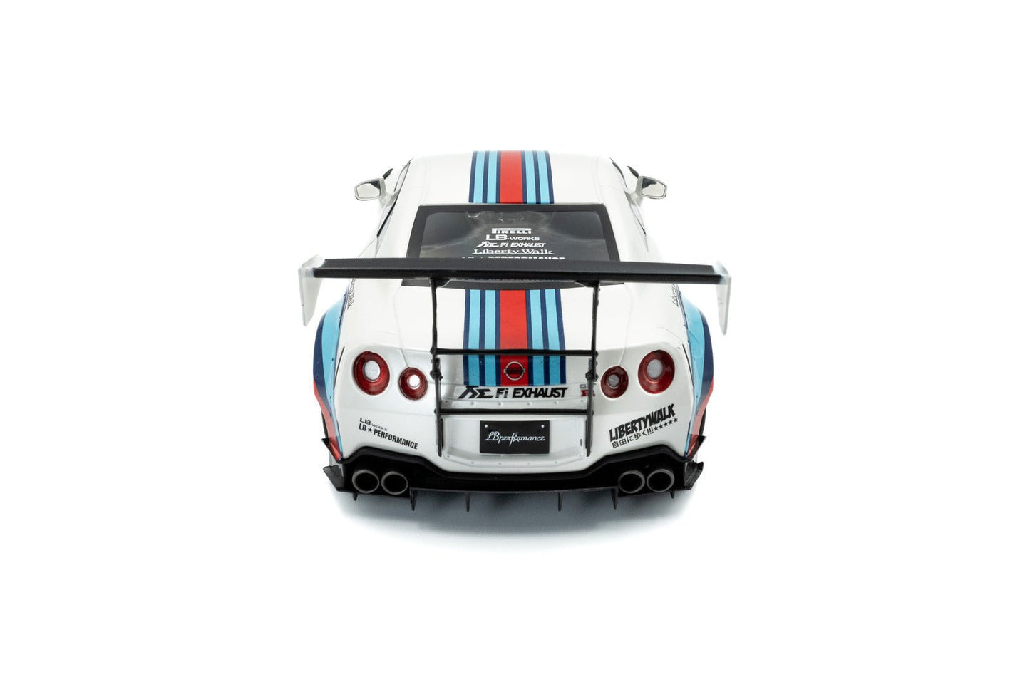 Solido Nissan GT - R (R35) LBWK Bodykit Type 2.0 2024 Martini 1:18 Modell