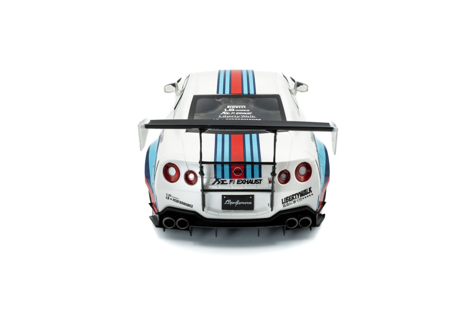 Solido Nissan GT - R (R35) LBWK Bodykit Type 2.0 2024 Martini 1:18 Modell