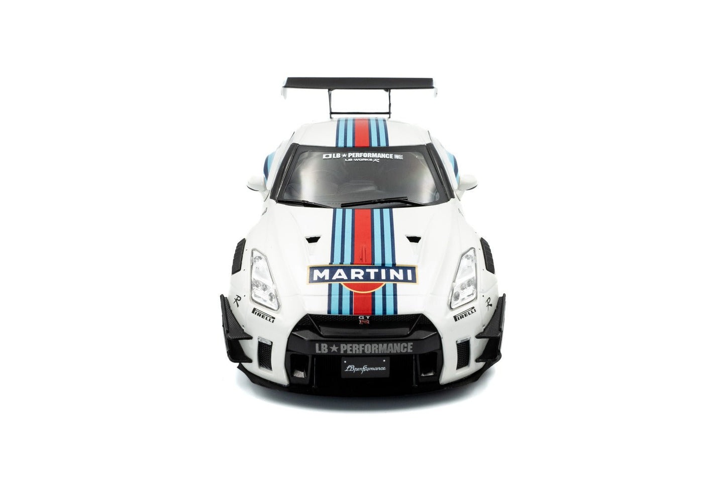 Solido Nissan GT - R (R35) LBWK Bodykit Type 2.0 2024 Martini 1:18 Modell