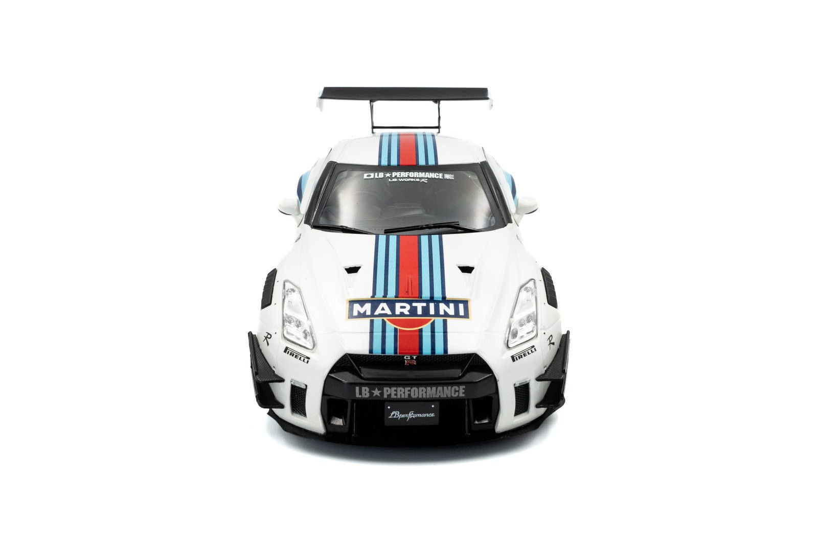 Solido Nissan GT - R (R35) LBWK Bodykit Type 2.0 2024 Martini 1:18 Modell