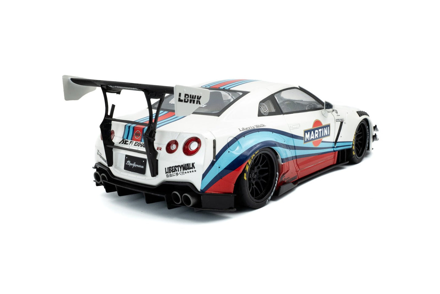 Solido Nissan GT - R (R35) LBWK Bodykit Type 2.0 2024 Martini 1:18 Modell