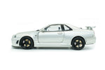 Solido Nissan Skyline GT - R R34 Z - Tune 1999 Silver 1:18 Modell