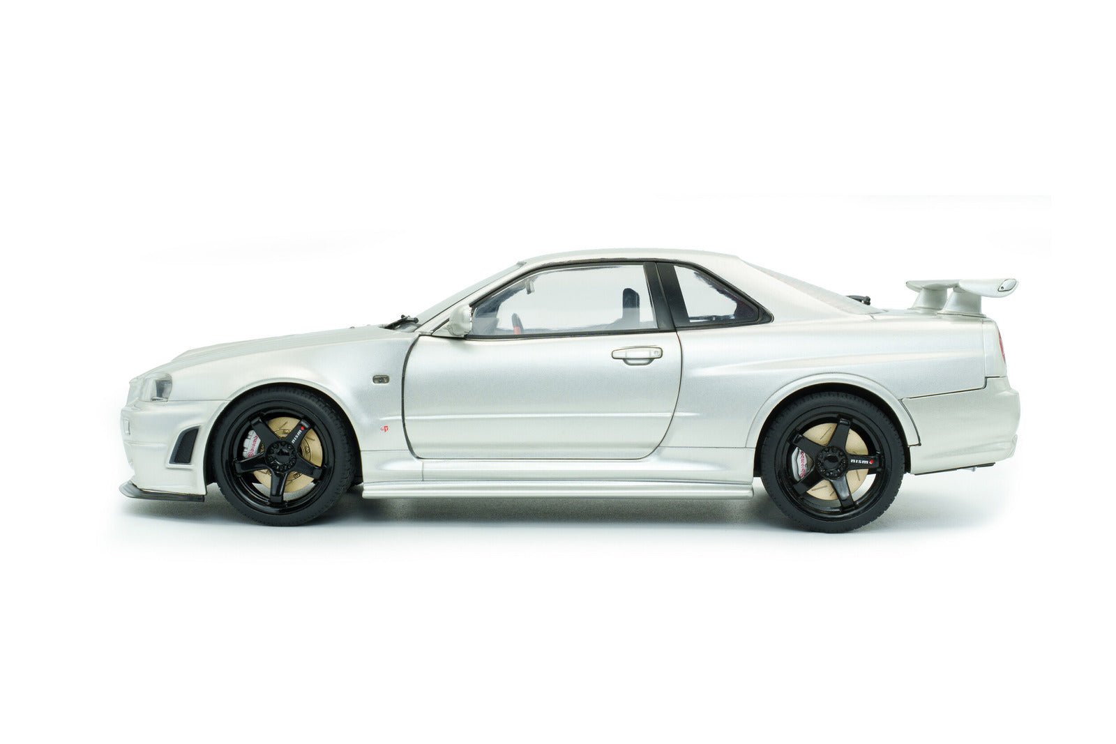 Solido Nissan Skyline GT - R R34 Z - Tune 1999 Silver 1:18 Modell