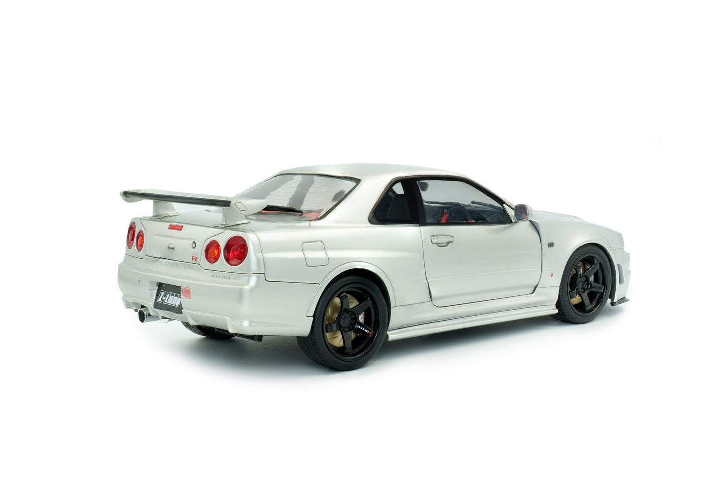 Solido Nissan Skyline GT - R R34 Z - Tune 1999 Silver 1:18 Modell