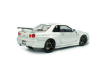 Solido Nissan Skyline GT - R R34 Z - Tune 1999 Silver 1:18 Modell