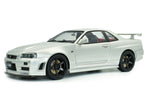 Solido Nissan Skyline GT - R R34 Z - Tune 1999 Silver 1:18 Modell