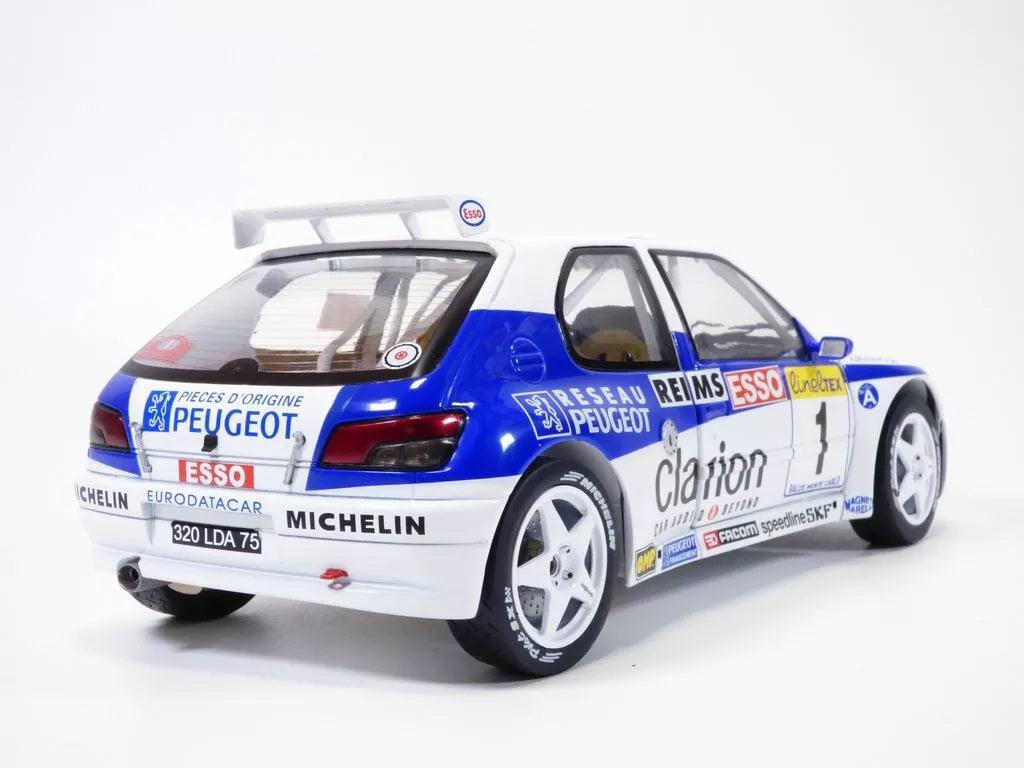 Solido Peugeot 306 Maxi White #1 Rallye Monte Carlo 1996 1:18 Modell - Artexio