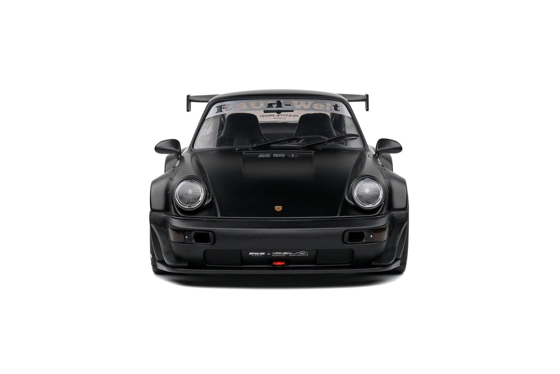 Solido Porsche 911 (964) RWB Bodykit Darth Vader 2016 - Matt Black 1:18 Modell - Artexio