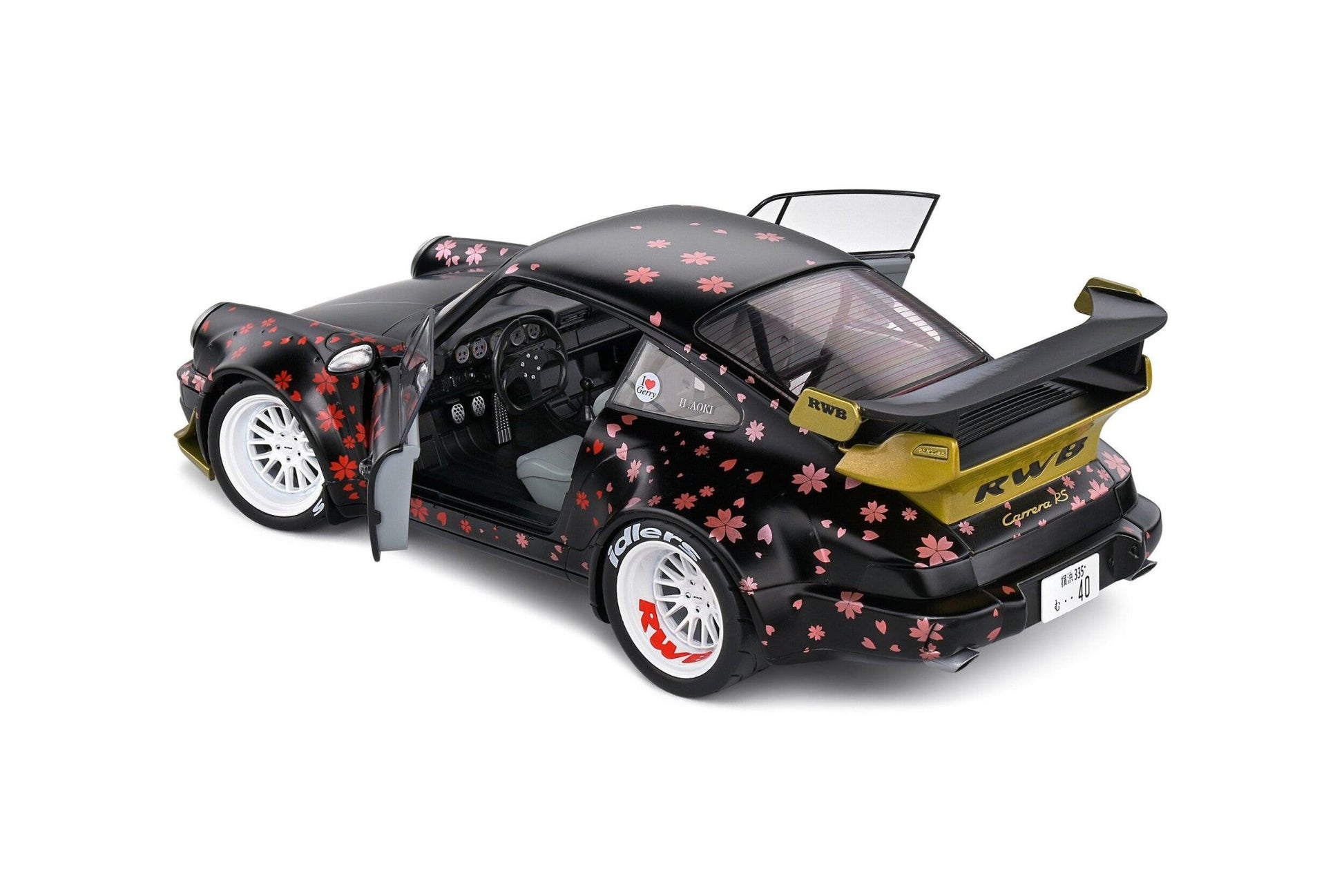 Solido Porsche 911 (964) RWB Rauh - Welt Aoki 2021 1:18 Modell - Artexio