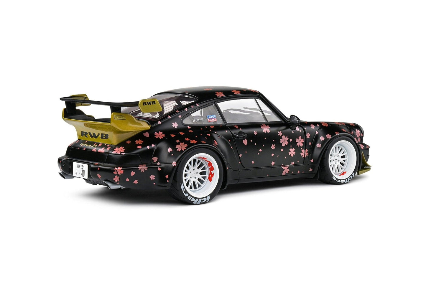 Solido Porsche 911 (964) RWB Rauh - Welt Aoki 2021 1:18 Modell - Artexio