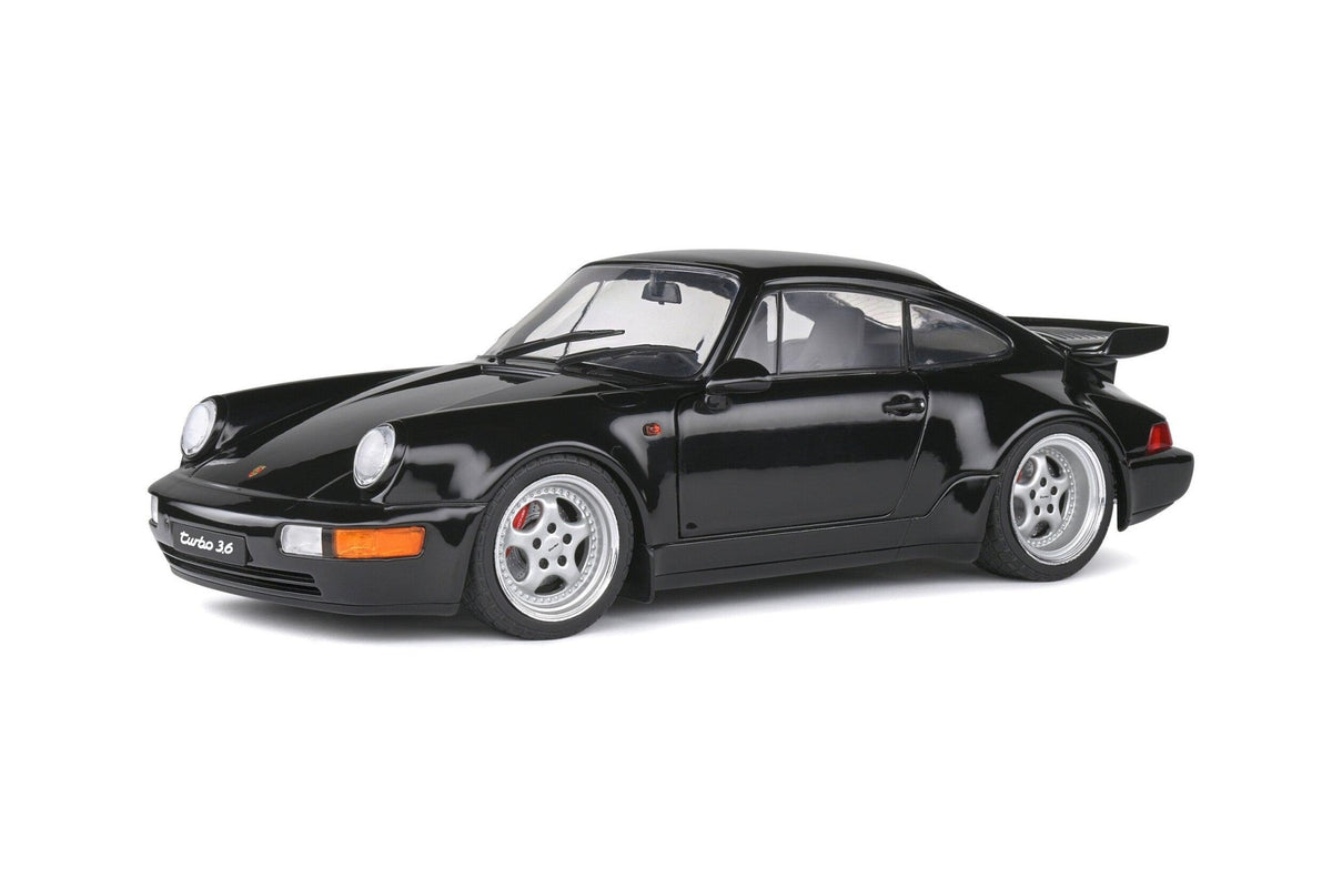 Solido Porsche 911 (964) Turbo - Black 1:18 Modell