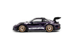 Solido Porsche 911 (992) GT3 RS Weissach - Paket 2024 viola metallic 1:18 Modell