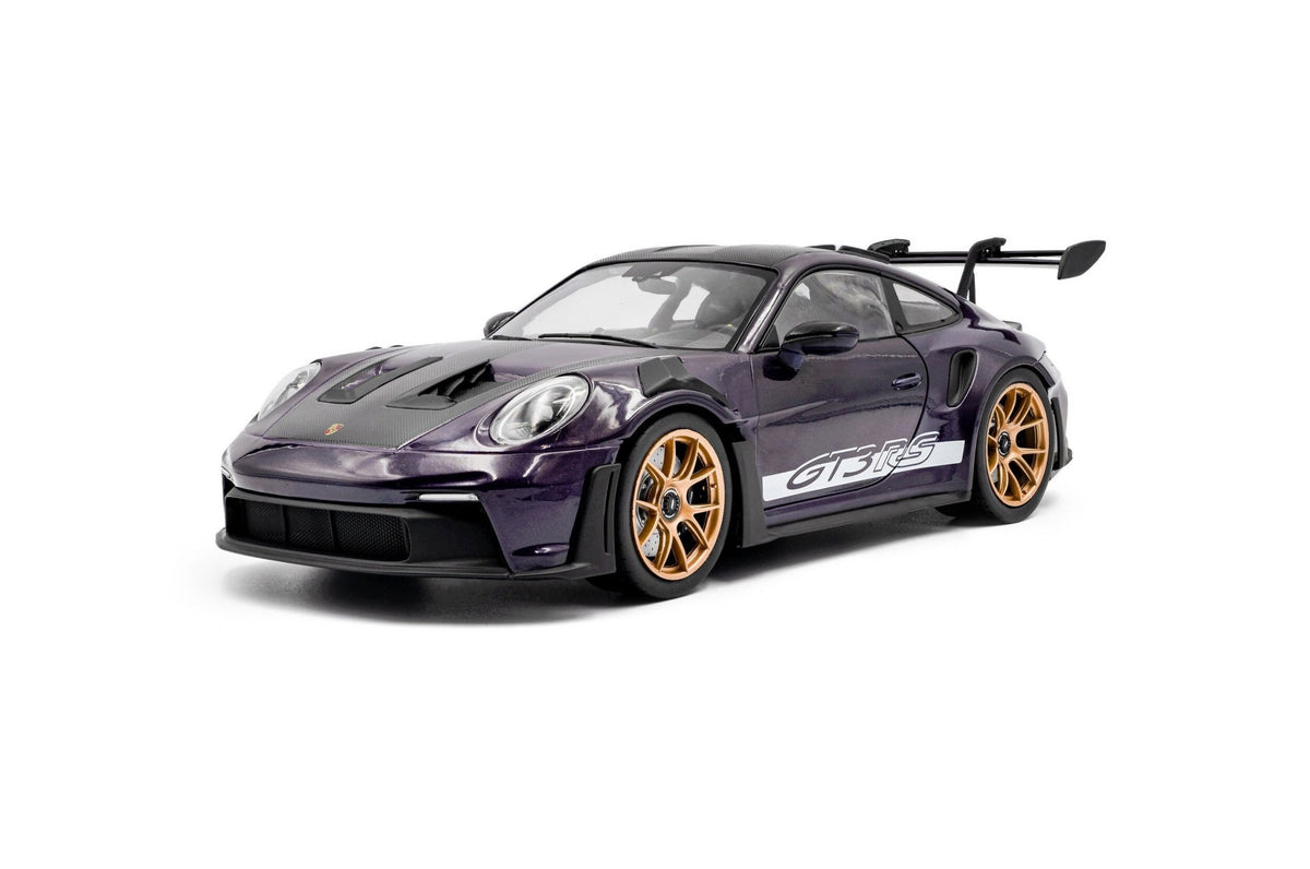 Solido Porsche 911 (992) GT3 RS Weissach-Paket 2024 viola metallic 1:18 Modell