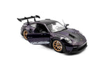 Solido Porsche 911 (992) GT3 RS Weissach - Paket 2024 viola metallic 1:18 Modell