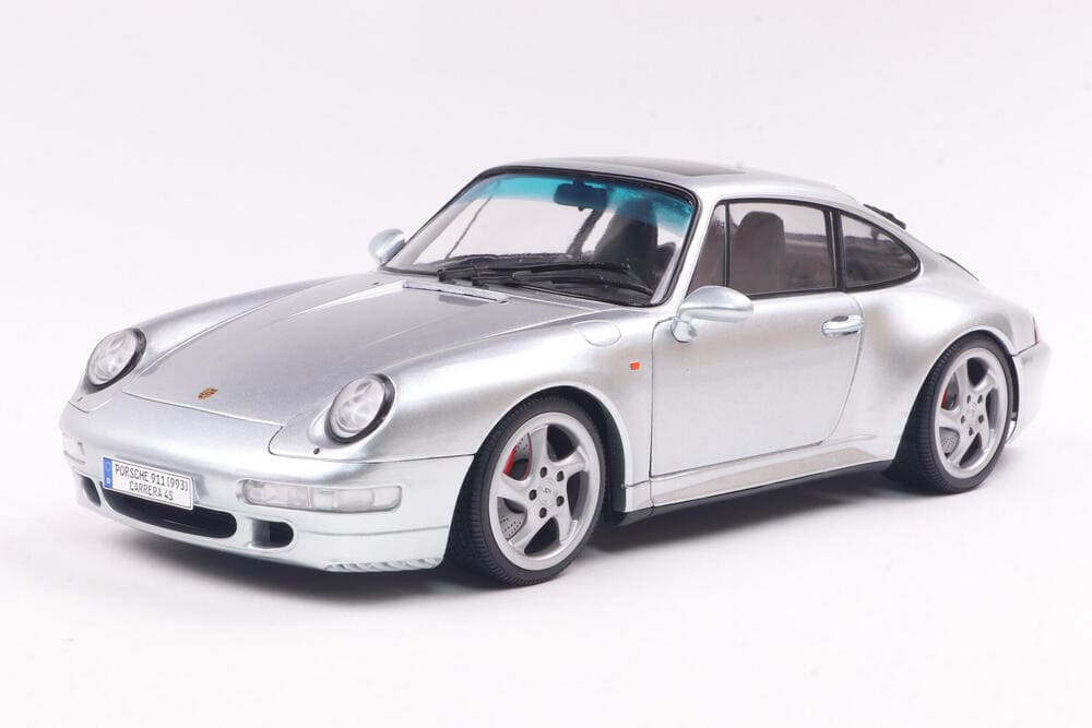 Solido Porsche 911 (993) 4S 1996 Polar Silver 1:18 model