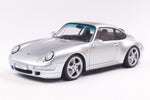 Solido Porsche 911 (993) 4S 1996 polar silver 1:18 model