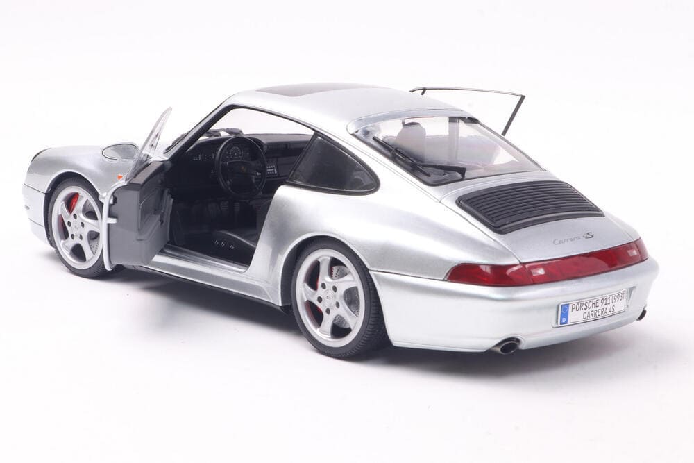 Solido Porsche 911 (993) 4S 1996 polar silver 1:18 Modell