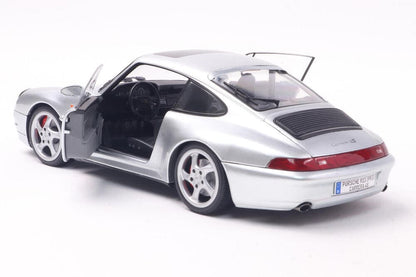 Solido Porsche 911 (993) 4S 1996 polar silver 1:18 Modell