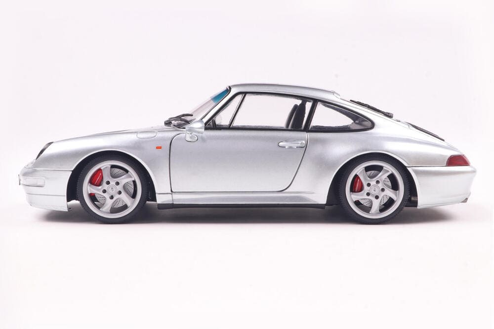 Solido Porsche 911 (993) 4S 1996 polar silver 1:18 Modell