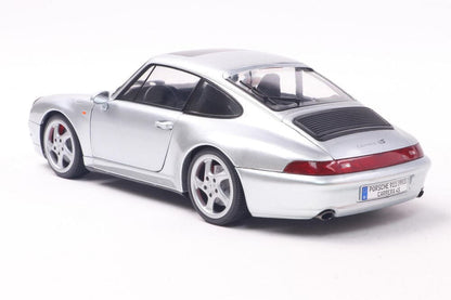 Solido Porsche 911 (993) 4S 1996 polar silver 1:18 Modell