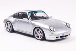 Solido Porsche 911 (993) 4S 1996 polar silver 1:18 model