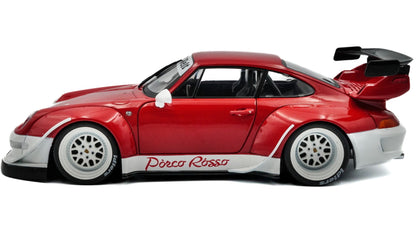 Solido Porsche 911 (993) RWB Body Kit Porco Rosso 2020 red 1:18 Modell