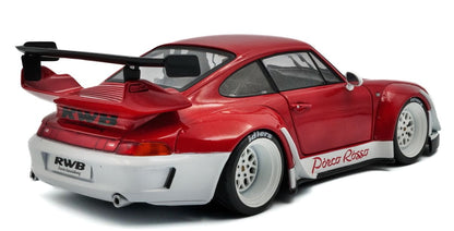 Solido Porsche 911 (993) RWB Body Kit Porco Rosso 2020 red 1:18 Modell