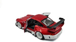 Solido Porsche 911 (993) RWB Body Kit Porco Rosso 2020 red 1:18 model