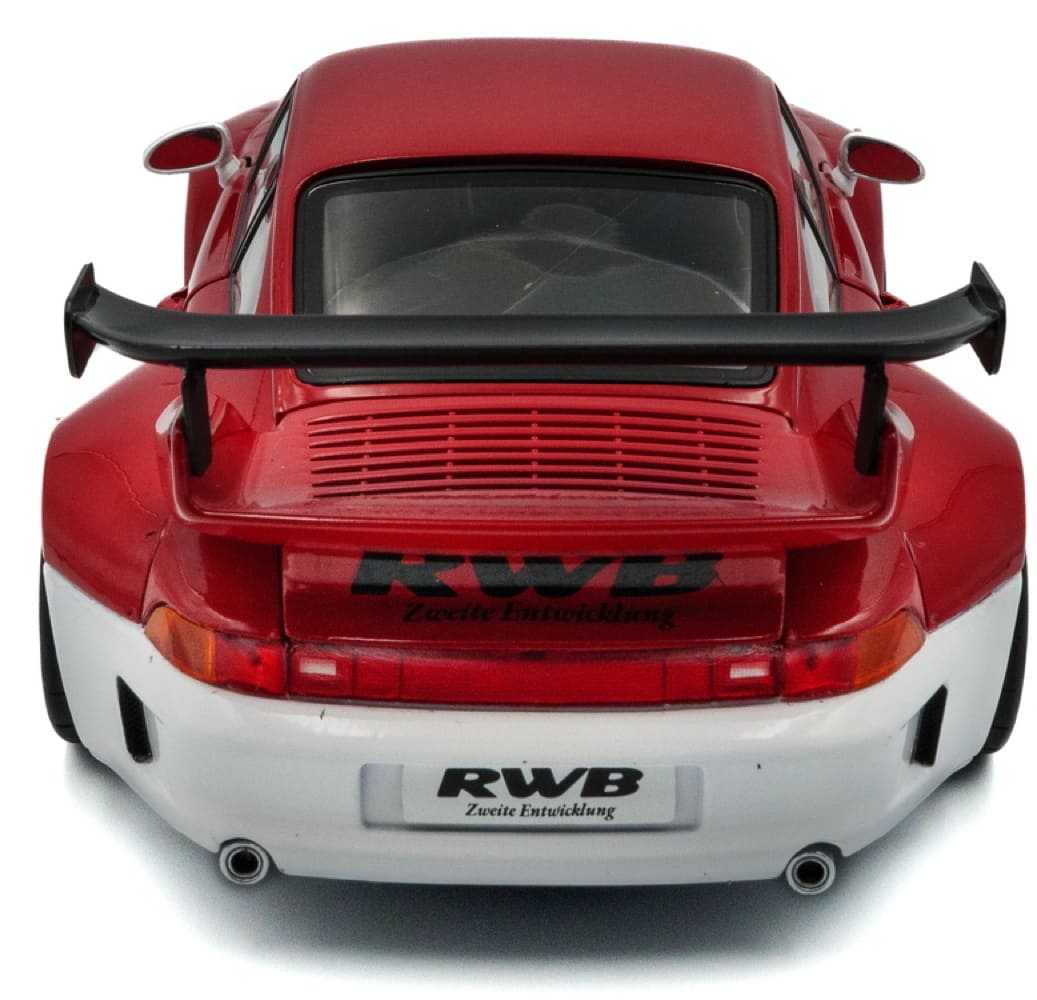 Solido Porsche 911 (993) RWB Body Kit Porco Rosso 2020 red 1:18 Modell