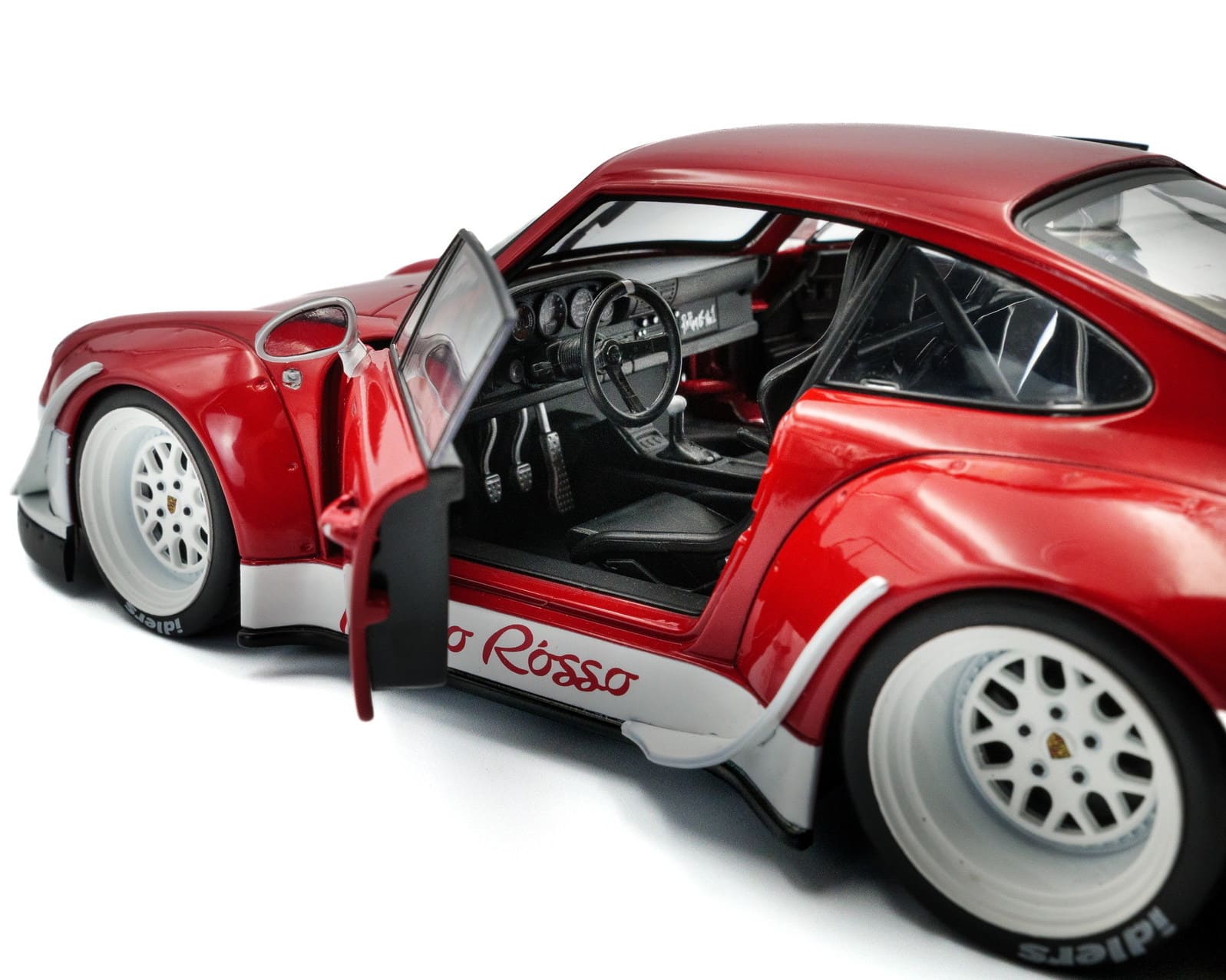 Solido Porsche 911 (993) RWB Body Kit Porco Rosso 2020 red 1:18 Modell