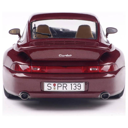 Solido Porsche 911 (993) Turbo 1997 - Red 1:18 Modell
