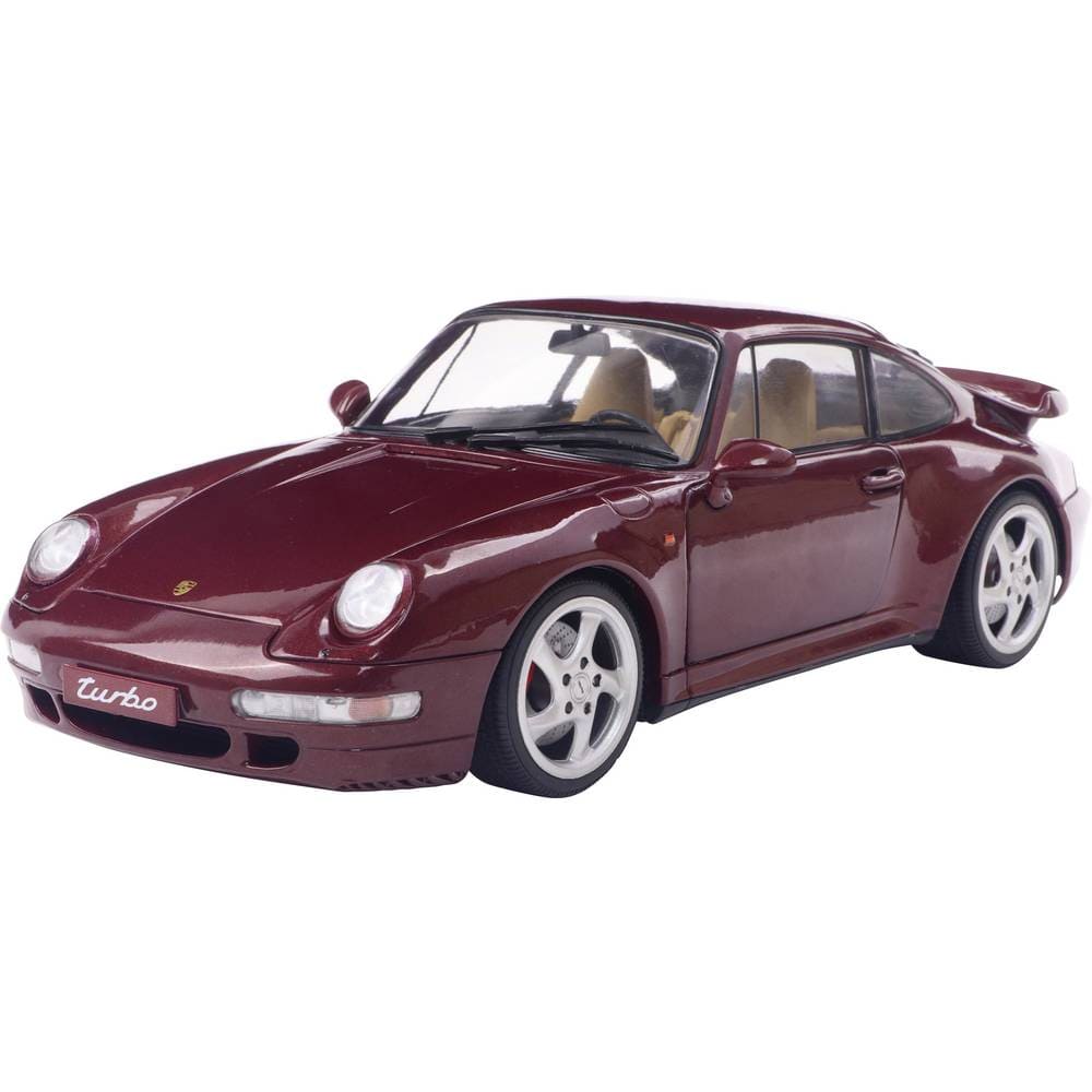 Solido Porsche 911 (993) Turbo 1997 - Red 1:18 Model