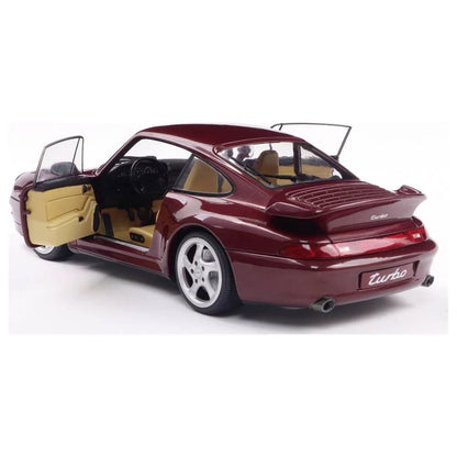 Solido Porsche 911 (993) Turbo 1997 - Red 1:18 Modell