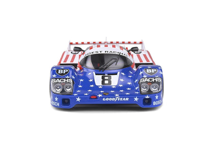 Solido Porsche 956 LH 8 3rd 24h LeMans 1986 Stars and Stripes 1:18 Modell