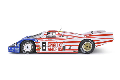 Solido Porsche 956 LH 8 3rd 24h LeMans 1986 Stars and Stripes 1:18 Modell