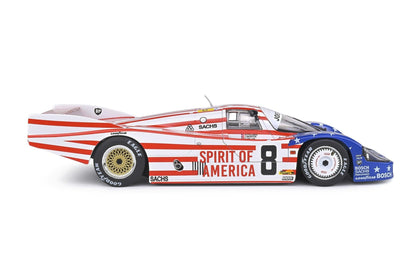 Solido Porsche 956 LH 8 3rd 24h LeMans 1986 Stars and Stripes 1:18 Modell