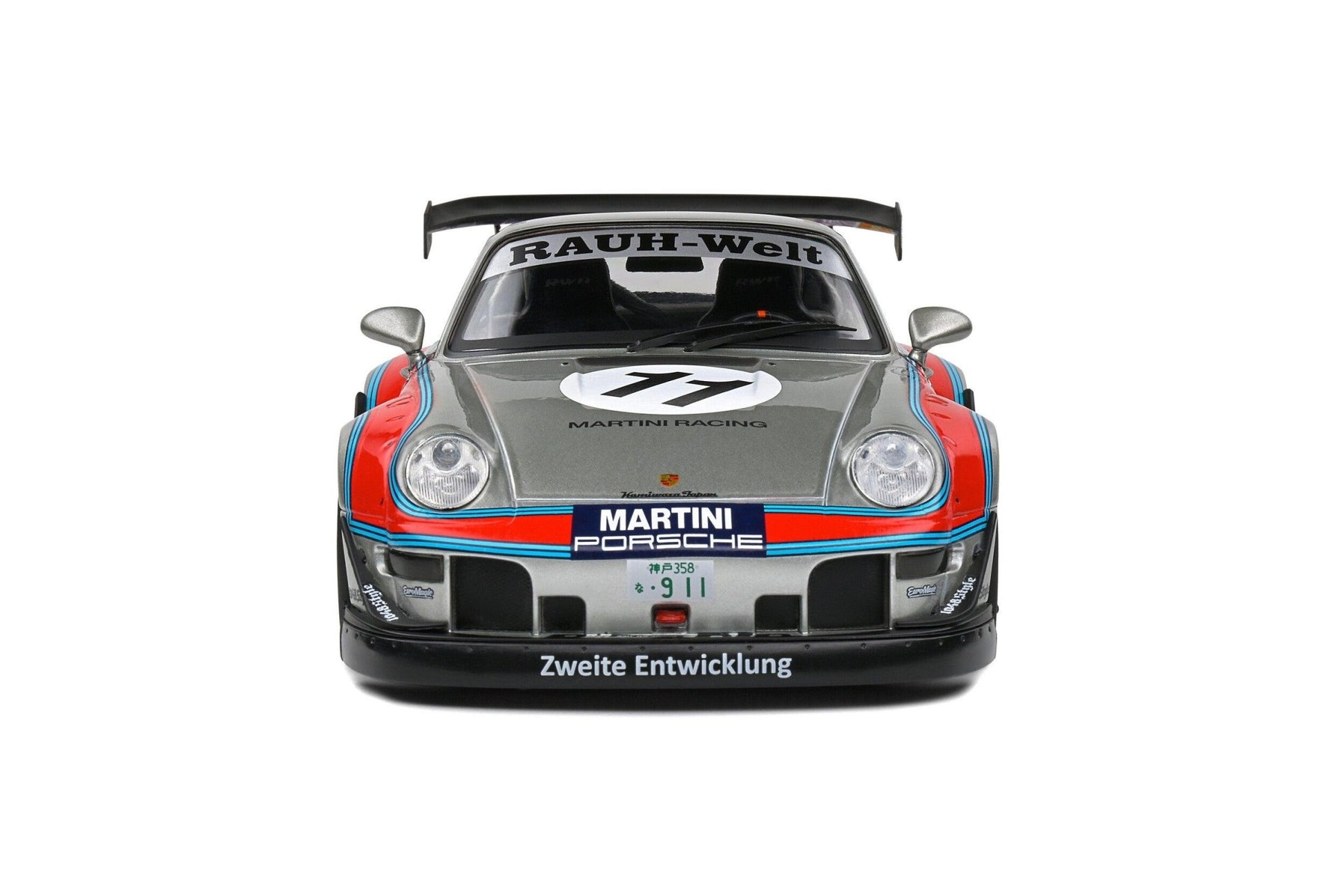 Solido Porsche RWB Bodykit Martini Grey 2020 1:18 Modell - Artexio