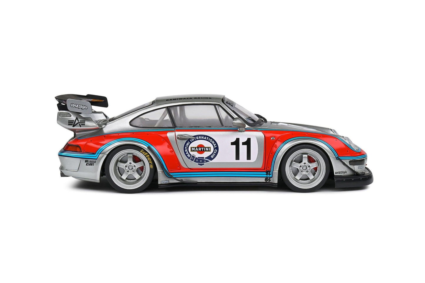 Solido Porsche RWB Bodykit Martini Grey 2020 1:18 Modell - Artexio