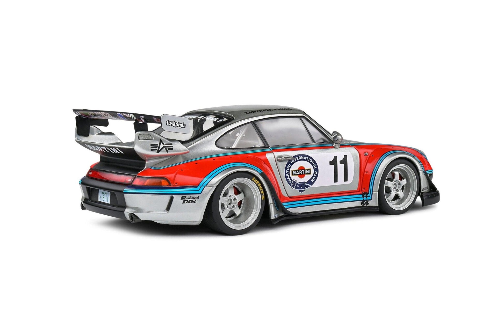 Solido Porsche RWB Bodykit Martini Grey 2020 1:18 Modell - Artexio