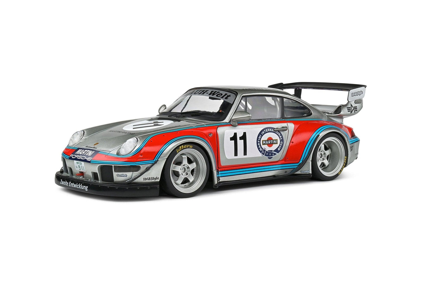 Solido Porsche RWB Bodykit Martini Grey 2020 1:18 Modell