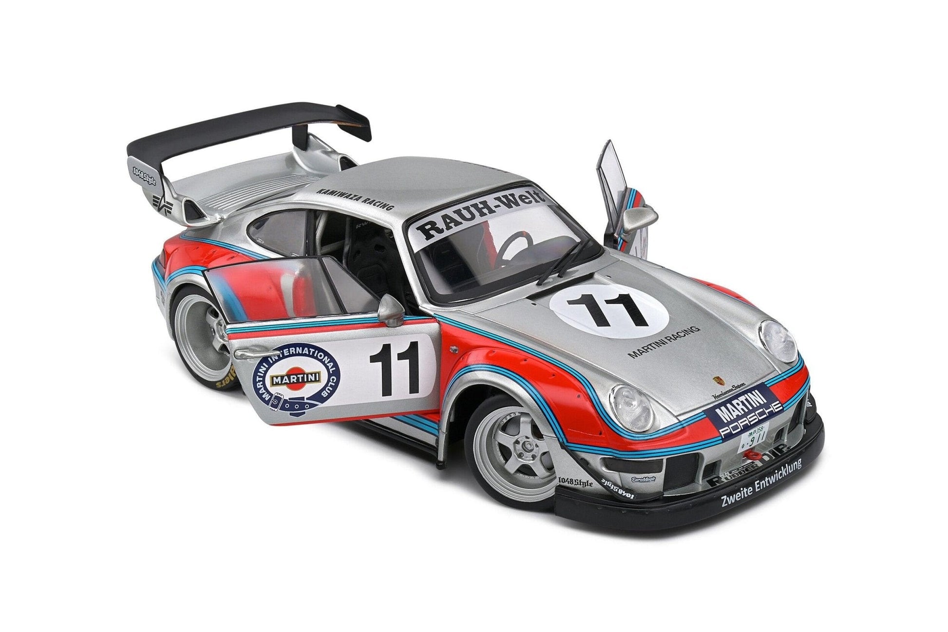 Solido Porsche RWB Bodykit Martini Grey 2020 1:18 Modell
