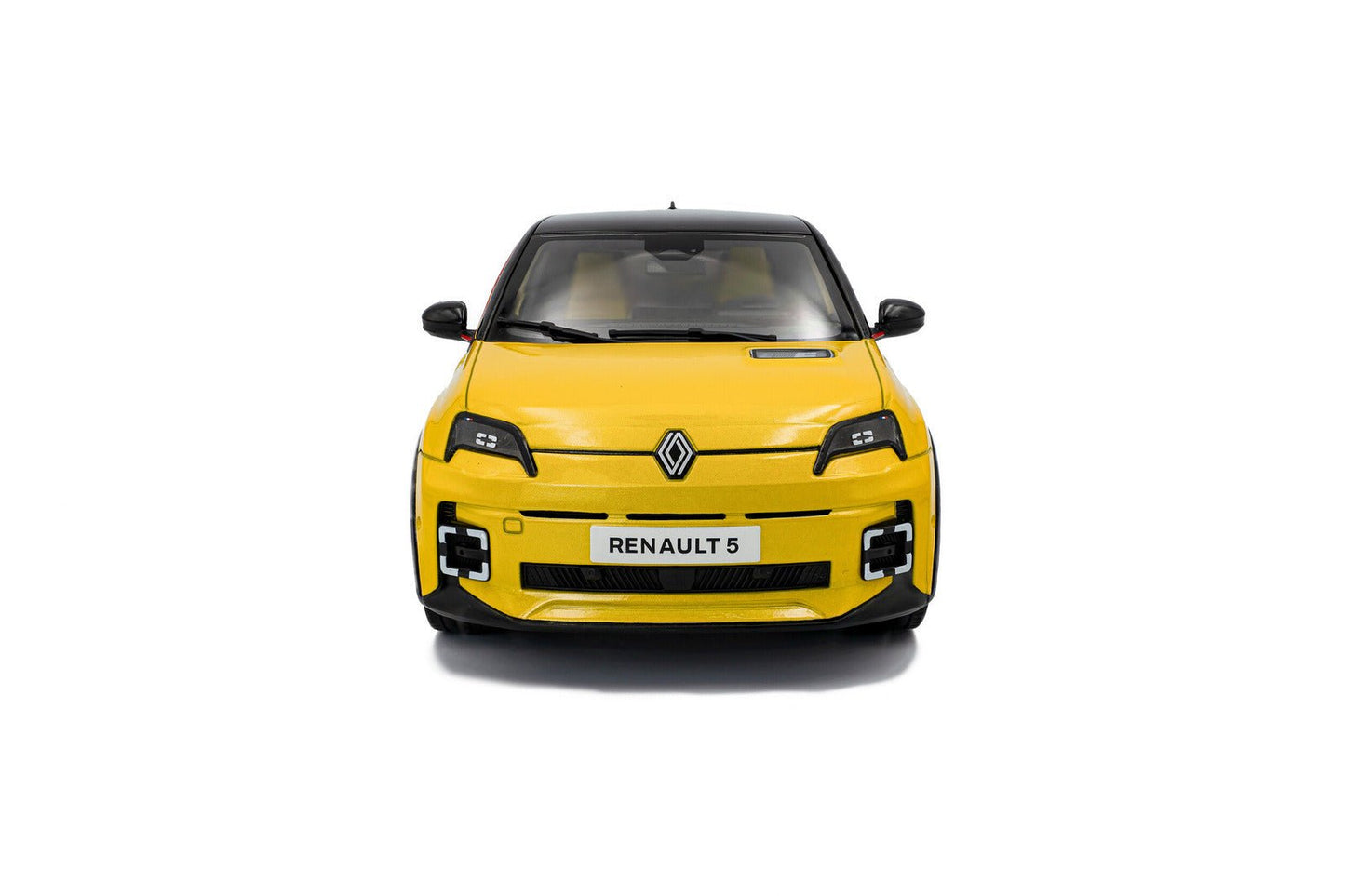 Solido Renault 5 E - TECH JAUNE POP 2024 Yellow 1:18 Modell