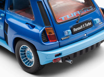 Solido Renault 5 Turbo 1981 Blue 1:18 Modell