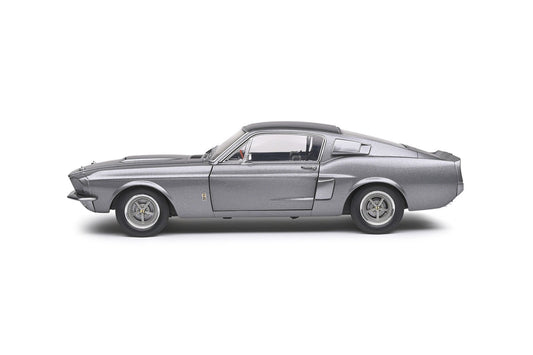 Solido Shelby Mustang GT500 1967 - Grey with Black Stripes 1:18 Modell